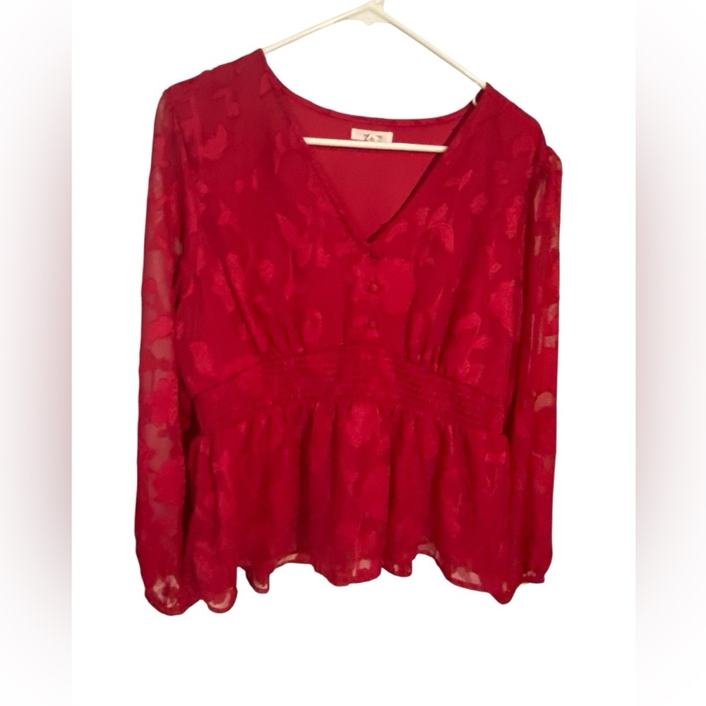 Maurices babydoll Blouse - Picture 1 of 3
